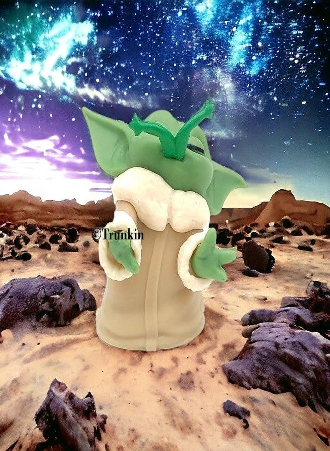Trunkin | Baby Yoda Doll Gift Toys 2-2.4 inch Mandalorian Yoda Baby Action Toys Set | Star Wars Yoda Figures Figurines Model E - Image 2